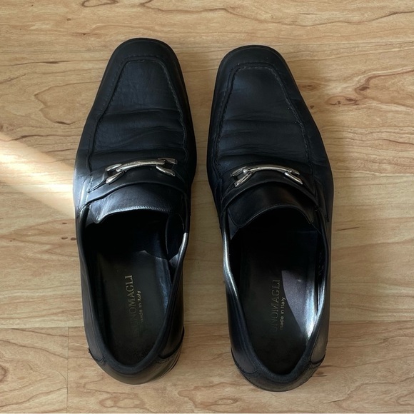 Bruno Magli Renegade Horse-bit Loafer Made In Italy Black Men's Size 11.5 M - Picture 6 of 11